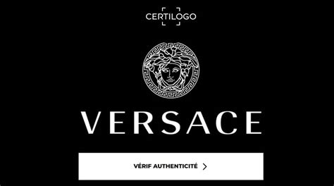 etichetta certilogo versace|certilogo sign in.